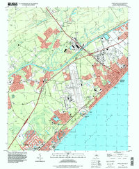 1994 Map of Myrtle Beach, SC — High-Res | Pastmaps